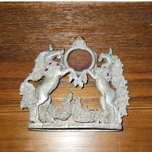 Pewter Duo Unicorn Figurine